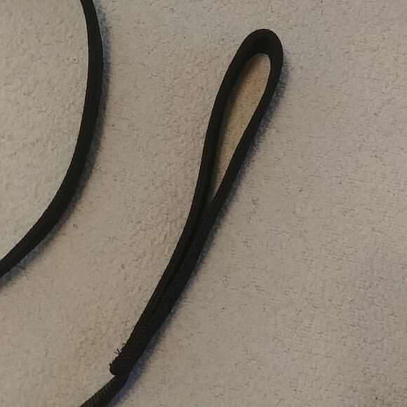 69" black dog nylon leash - Picture 4 of 4